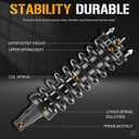 Front Rear Complete Coil Spring Strut Assembly Shock Absorber Fit for Buick Rainier 2004-2007, for Chevrolet Trailblazer Gmc Envoy 2002-2009, for Trailblazer EXT 2002-2006, 171341 37241