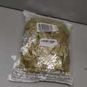 WILLBOND 6 Pcs Large Bow Glitter Christmas Bows Hanging Holiday Xmas Bows for Christmas Wreaths Decoration or Tree Toppers Indoor Decor Party Supply, 9.8 x 17.7 Inch (Gold)