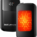 Hand Warmers Rechargeable 2 Pack with Gift Box, Portable Electric Hand Warmer with LED Display Battery and Temperature, Fast Heating, for Men, Women, Hunting Camping