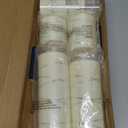 Homemory Flameless Candles with Embedded Star String Fairy Lights, Battery Operated Candles, LED Candle, Fake Candles with Remote Control and Timer, Ivory, Set of 5 (H4 5" 6" 8" 8")