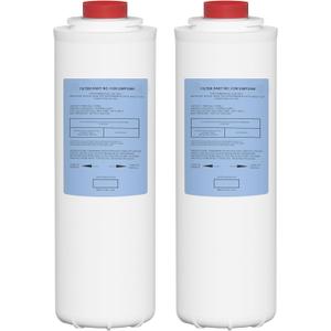 Water Replacement Filter Compatible with Elkay EWF3000, and Ezh20 Bottle Filling Station, 3000 Gallon Water Filter Replacement for ERF750, 51299C, 55898C (No Chip) 2 Pack