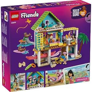 LEGO® Friends Beach House with Seals 42699 Building Kit with House, 3 Minidolls, 2 Seal Figures, Kayak and Hammock - Make Believe Toy for Girls and Boys, Aged 7 Years and Over - Toy Idea for Kids’