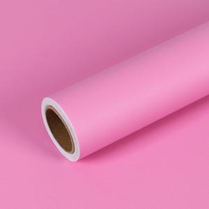 VEELIKE Matte Taffy Pink Wallpaper Stick and Peel Pink Contact Paper for Cabinets Desk Bedroom Walls 24''x118'' Self Adhesive Waterproof Removable Girly Wallpaper for Nursery Dorm Classroom Dollhouse