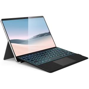 Surface Pro Keyboard, Wireless Type Cover for Microsoft Surface Pro 7 Plus 7/6/5/4/3 12.3 inch, 7 Color Backlit Bluetooth Ultra-Slim Portable Magnetic Keyboard with Trackpad