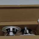 5/6 Inch Recessed Can Light Conversion Kit,for Ceiling Light Fixture,Pendant Light,Ceiling Fan Compatible.Instant Convert Recessed Light to Hanging Light, Black 2 Pack