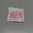 Waterproof Airtag Dog Collar Holder for Apple Air Tag, Silicone Dog Airtag Holder for Dogs & Cat Collars(Pink)