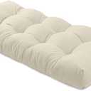Bench Cushion 59x16x4 Inch, Indoor Outdoor Non-Slip Waterproof Linen
