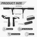 Front & Rear Highway Engine Guard Crash Bar Fit for Harley Low Rider S (2018-2024) & Low Rider (2018-2024) & Softail Street Bob (2018-2024)