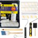 Bates Paint Roller - Paint Brush, Paint Tray, Roller Paint Brush, 11 Piece Home Painting Supplies, Foam Brush, House Painting Tray, Painting Tools, Roller and Paint Brushes, Interior Paint Brushes