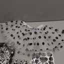 Coopay 14 Pieces Dalmatian Costume Set Spotted Dog Ear Headband, Bow Tie, Tail, Tutu Skirt and Adhesive Felt Stickers Accessories for Halloween Cosplay Costume Dress Up Party Decoration