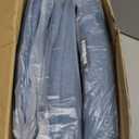 Nordjager Chair Cushions for Dining Chair Seat Set of 4, Memory Foam Chair Pads Help You Relief from Sedentary Discomfort in The Office or Kitchen and Dining Rooms(17" x 16" x 2.5", Blue)