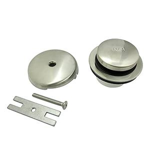 Kingston Brass DTT5302A8 Made to Match Touch-Toe Tub Drain Replacement Kit, Satin Nickel