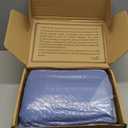 Exclusivo Mezcla California King Quilt Bedding Set, Lightweight Grayish Blue Oversized King Bedspreads Soft Modern Geometric Coverlet Set for All Seasons (1 Quilt and 2 Pillow Shams)