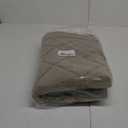 REFETONE Dirt Trapper Door Mat 32" x 40", Washable Indoor Doormat Rubber Backing Non Slip, Resist Dirt and Absorbent Entrance Mat, Low Profile Inside Floor Mats for Front Back Door and Entryway, Beige