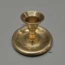 Christian Orthodox Bronze Candlestick Chamberstick Taper Holder (2433/7)
