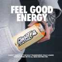 GHOST Energy Drink - 12-Pack, Orange Cream, 16oz Cans - Energy & Focus & No Artificial Colors - 200mg of Natural Caffeine, L-Carnitine & Taurine - Gluten-Free & Vegan (EXP 04/01/27)