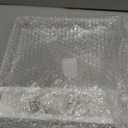 12"x12" Clear Acrylic Serving Tray with Golden Handles, Sturdy Huge Capacity Acrylic Trays for Coffee, Juice, Kitchen and Desk Organizer, Storage Tray (12"x12")