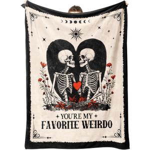 Valentines Day Gifts for Him Her, Anniversary Blanket for Women Men, Birthday Gifts for Boyfriend Girlfriend, I Love You Gift, Engagement, Wedding Gift for Wife, Husband, Couple, 60"X50"