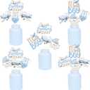 Kreatwow Vintage Airplane Baby Shower Decorations 24Pcs Airplane Party Centerpiece Stick Landing Soon Baby Shower Decorations Plane Aircraft Aviator Party Adventure Awaits Decoration for Pregnancy