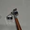 51mm Portafilter for CASABREWS 3700/CM5418, Dual Spout Espresso Handle with Siam Rosewood Grip & 304 Stainless Steel Basket