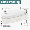 Ironing Board Cover and Pad 15" x 54", 4 Layers Extra Thick Iron Board Cover, Standard Size Ironing Board Cover Scorch Resistant Elastic Edge and Loop Fastener Strap