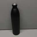 LARS NYSØM Stainless Steel Insulated XL Water Bottle 12oz 17oz 25oz 34oz 51oz | Insulated Thermo Flask for Hot and Cold Beverages | Leakproof Drinking Bottle (Carbon Black, XL 50.7oz)