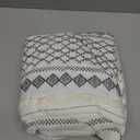 INK+IVY Imani Tufted Chenille 100% Cotton Shower Curtains Machine Washable, Modern Home Bathroom Dcor Bathtub Privacy Screen, 72" x 72", Ivory