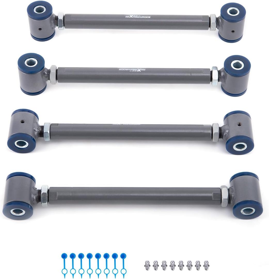 maXpeedingrods Rear Lower Control Arm Toe Arm Kit for Acura TL/TSX/RL 2004-2008, for Honda Accord 2003-2007, Camber Kit -2.0 to +4.0