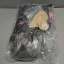 EBYTOP 2023 Old Lady Costume for Kids Granny Dress Halloween Accessories for Girl 7T