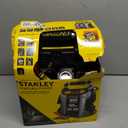 STANLEY J5C09 JUMPiT Portable Power Station Jump Starter: 1000 Peak/500 Instant Amps, 120 PSI Air Compressor, USB Port, Battery Clamps