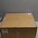 Ling's Moment Deluxe Pink Artificial Wedding Arch Flowers with Drapes Kit-Pack of 5, 2pcs Flower Arrangements 3pcs Hanging Sheer Drapes Blush Ceremony Arbor Reception Backdrop Rose Floral Decorations (Pk-blush & Cream)