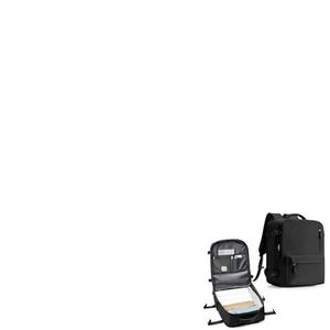 WONHOX Travel Backpack Women,Carry On Backpack Flight Approved 18x14x8 inches Bag Spirit Airlines Personal ltem,College Sports Hiking Rucksack Waterproof Casual Daypack Laptop Blackpack Men,Black