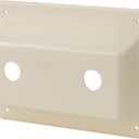 Shower faucet cover RV Camper trailer shower board replacement Faucet Mount KIT Faucet Bezel Stand Off Faucet Cover, Parchment