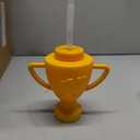 Amyhill 24 Pcs Race Car Trophy Cups With Straws and Lids 12 Oz Plastic Race Car Birthday Party Supplies And Favors For Kids Adults Props Rewards Winning Prizes Competitions (Yellow0