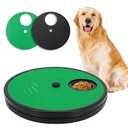 Ykall Dog Nail Scratch Board - 3 in 1 Rotatable Round Dog Scratch Pad for Nails with Treat Box, Dog Nail File Toy, Scratching Board for Dogs,Shorten Dog’s Side Nail Easier for Small and Large Dogs