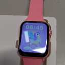 Smart Watch for Kids, 12 Puzzle Games HD Touch Screen Watches, Step Counter, Heart Rate and Sleep Monitor, Flashlight, 12/24 hr Educational Toys Birthday Gifts for Girls Ages 6-12 (Pink)