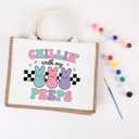 3 x 6 Sheets Easter Iron on Patches Decals Easter Eggs Bunny Designs Heat Transfer Stickers Happy Easter Vinyl Stickers Cartoon Cute Rabbit Iron on Appliques for Clothing T-Shirt Clothes DIY Decorations