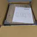 VASAGLE Side Tables Set of 2, Small End Table, Nightstand for Living Room, Bedroom, Office, Bathroom, Greige and Black 