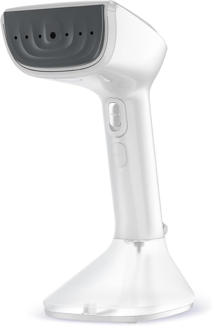 Chrinomee Steamer for Clothes - 3000W Powerful Steam, 2 Modes for Wet&Dry Ironing, 20-Second Fast Heat-up, Large Detachable Water Tank with Heat-Resistant Gloves - Perfect for Removing Wrinkles.White