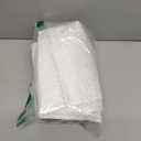 Diamond Stitch Fabric Bathroom Sink Skirt Utility Sink Waterproof Fits Standard Size Sinks Adds Bathroom Storage (White) Large