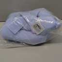 Heel Protector Cushion to Relieve Pressure from Sores and Ulcers, Adjustable Foot Pillow for Bedridden Patients Supplies, Ankle Pillow for Heel Pain Relief (Blue - 1 Pc)