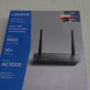 Linksys WiFi 5 Router, Dual-Band, 1,000 Sq. ft Coverage, 10+ Devices, Speeds up to (AC1000) 1.0Gbps - E5350
