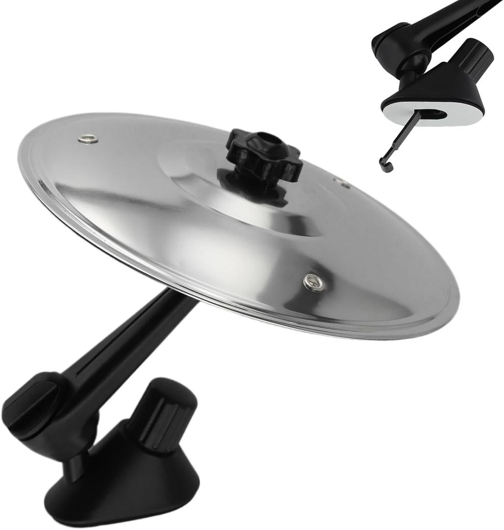 Mini Car Symbol Drum Air Vent, Car Drum Cymbal for Car Vent (Silver)