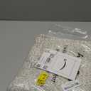 Collive Hallway Runner Rug 2x6 Kitchen Runner Rugs Non Slip Rubber Backed Tan Cotton Carpet Washable Farmhouse Rug Runners for Hallways Boho Floor Runners for Bedroom Entryway Laundry