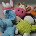 MRSOHRET 5 Pack Squeaky Dog Toys, Tough Stuffed Plush Puppy Tough Chew Toys, Durable Plush Animal Dog Toy for Large Small Medium Dogs to Keep Them Busy