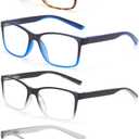 Many Type Reading Glasses Blue Light Blocking Glasses Readers for Women Men on Sa_s L P Products (05, Set1, 4 Mix Colors)