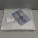 8.5 x 11 Clear Letter Sized Plastic Envelopes Document File Storage Holder 20 Pack Hook Loop Closure