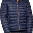 Tommy Hilfiger Men's Ultra Loft Lightweight Packable Puffer Jacket (Standard and Big & Tall) (Medium, Midnight)