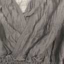 Bell Sleeve Tops for Women Dressy Tops for Evening Wear Lace Blouses for Women (One Size, Black)