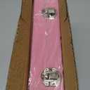 Vicoter Rings Organizer Tray 7 Slots Velvet Jewelry Earring Storage Box with Transparent lid Jewelry Display Case for Girls Wife Mom Women (Pink)